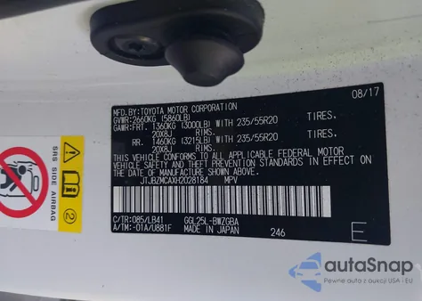 2017 Lexus Rx 350 from USA, damaged, VIN JTJBZMCAXH2028184